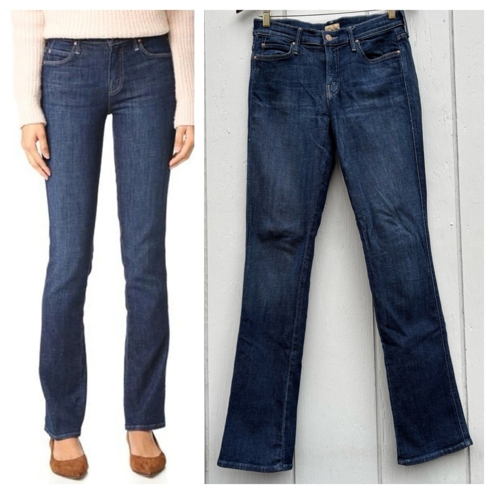 MOTHER Dark Blue Women Jeans